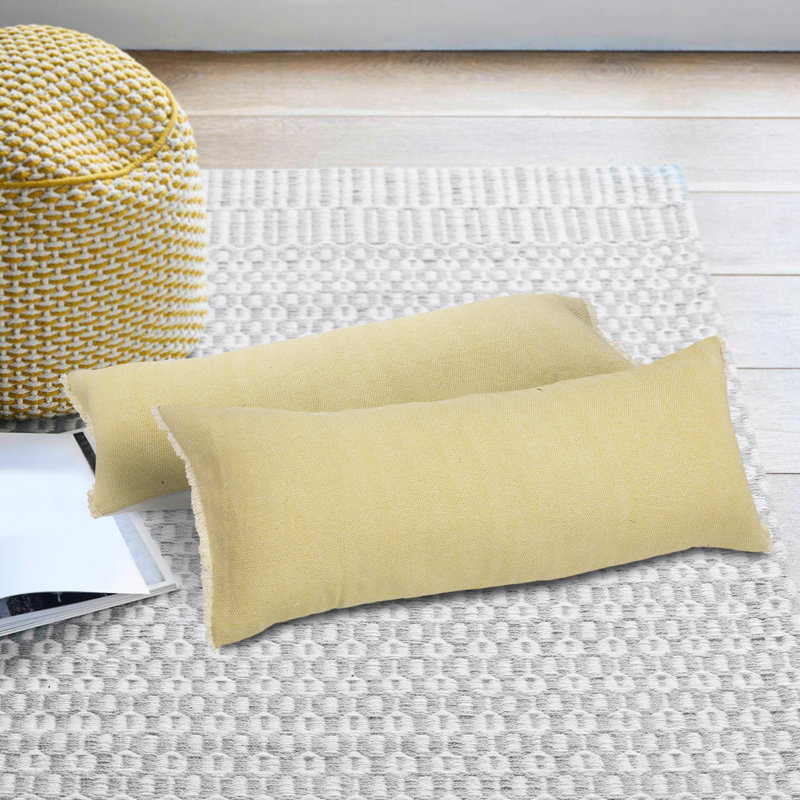 Union Rustic Anson Cotton Lumbar Pillow & Reviews Wayfair